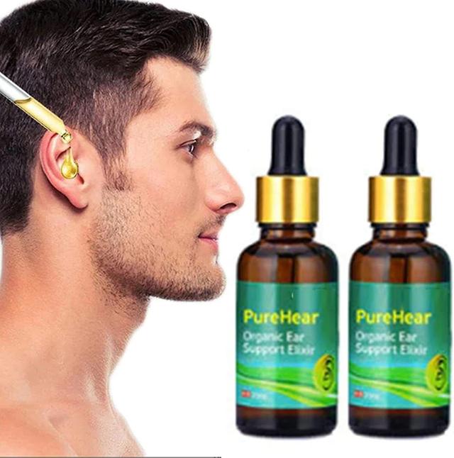 Purehear Organic Ear Support Elixir, Naturprodukte Bio-Ohrenöl 2pcs on Productcaster.