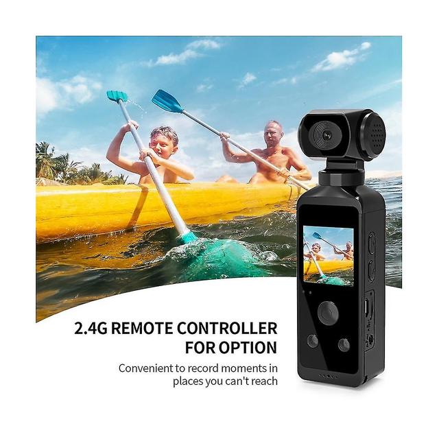 4k Pocket Act Camera Hd Lcd Screen 270 Rotatable Wifi Mini Sports Camera With Case F on Productcaster.