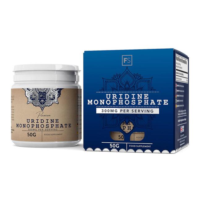 Focus Supplements Uridina Monofosfato 50g Polvo puro 3 Tubs (150g Powder) on Productcaster.