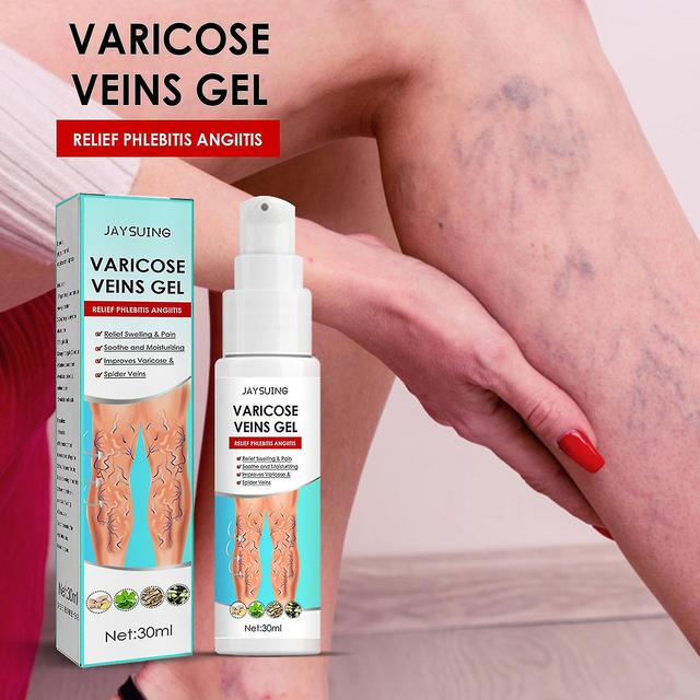 Masaje de venas Jaysuing Gel varicoso Maikang Aliviar el dolor de piernas Lombriz de tierra Gel de relajación de venas isquiotibiales Aceite de mas... on Productcaster.