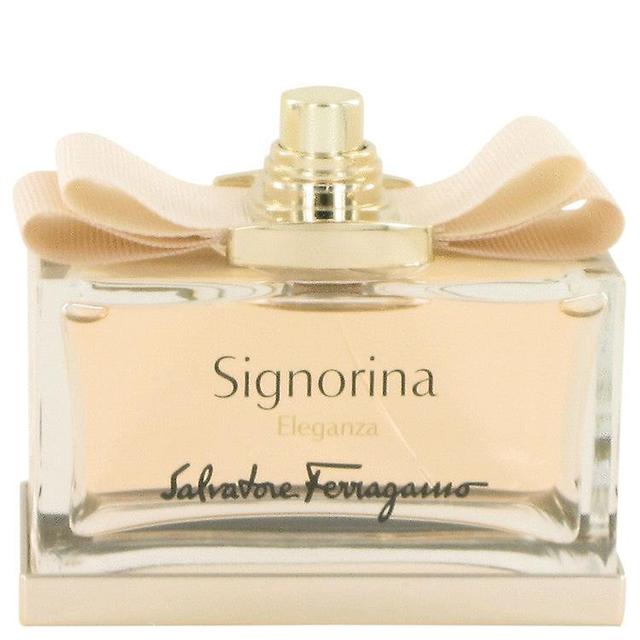 Signorina eleganza eau de parfum spray (tester) by salvatore ferragamo 3.4 oz eau de parfum spray on Productcaster.