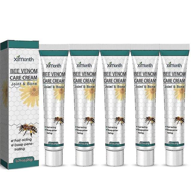 5pcs Bee Venoms Joint Cream Joint And Bone Therapy Cream Massage Treatments Cream Bone Health Body Care Tools Joint Bone Cream on Productcaster.