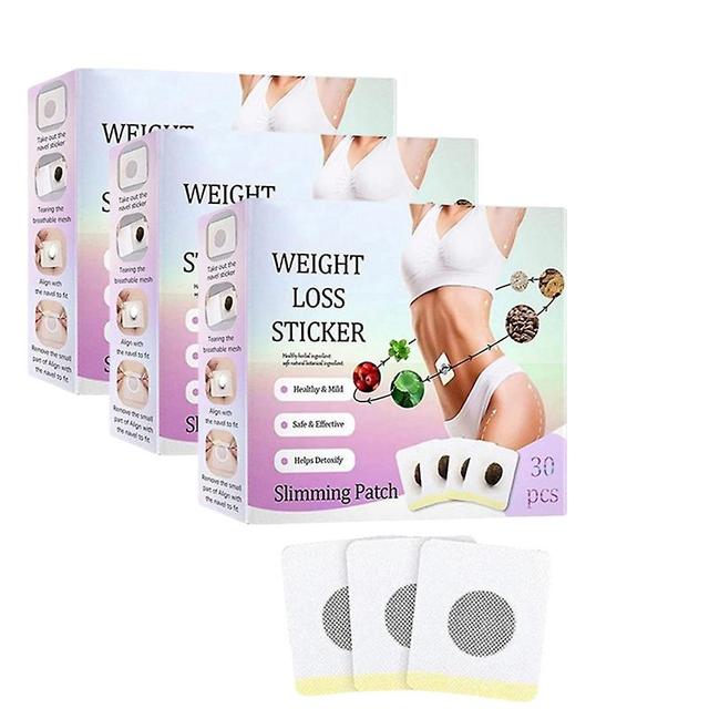 90 Pcs Emagrecimento Navel Adesivo Peso Perder Produtos Slim Patches queimando gordura Patches Corpo on Productcaster.