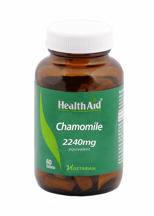 Health Aid Chamomile 550mg - Standardised, 60 Tablets on Productcaster.