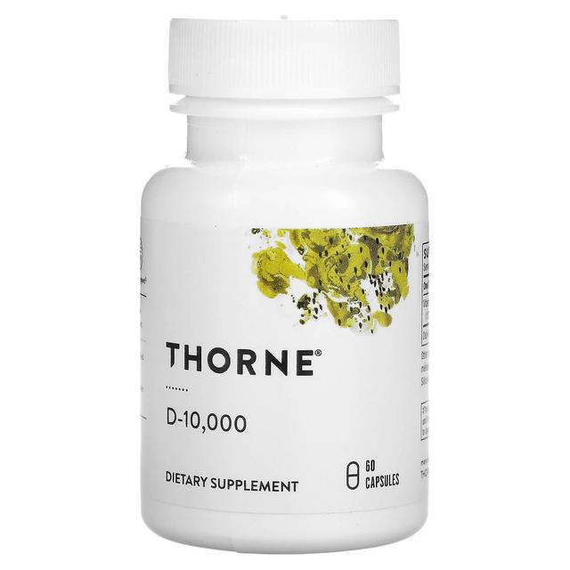 Thorne Research, D-10,000, 60 Capsules on Productcaster.