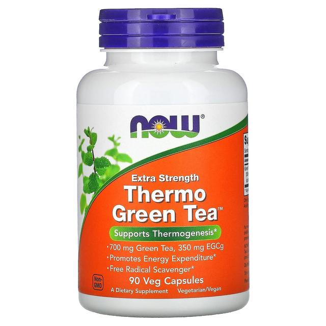 NOW Foods, Thermo Green Tea, Extra Strength, 90 Veg Capsules on Productcaster.