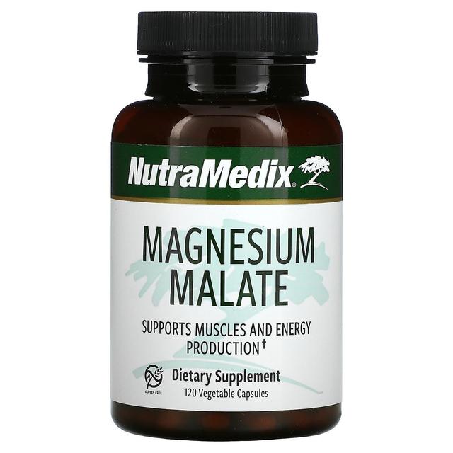 NutraMedix, Magnesium Malate, 120 Vegetable Capsules on Productcaster.