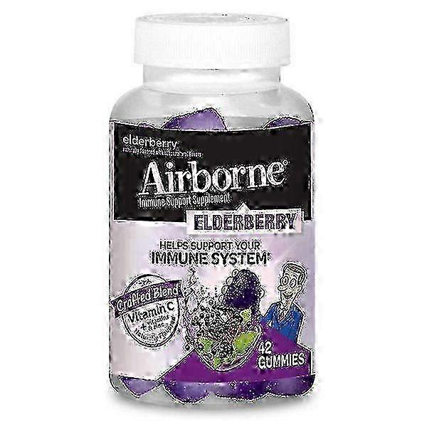 Airborne elderberry gummies, 42 ea on Productcaster.