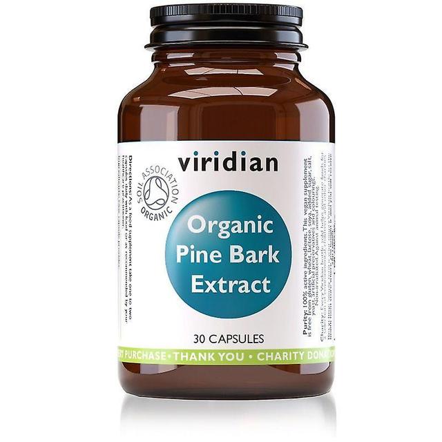 Viridian High Potency Extrato de casca de pinheiro 100mg Caps 30 (127) on Productcaster.