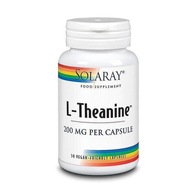 Solaray L-Theanine 200mg Capsules 30 (94712) on Productcaster.