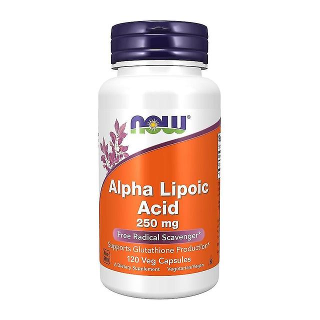 NOW Foods Acido Alfa Lipoico 120 BI7785 capsule on Productcaster.