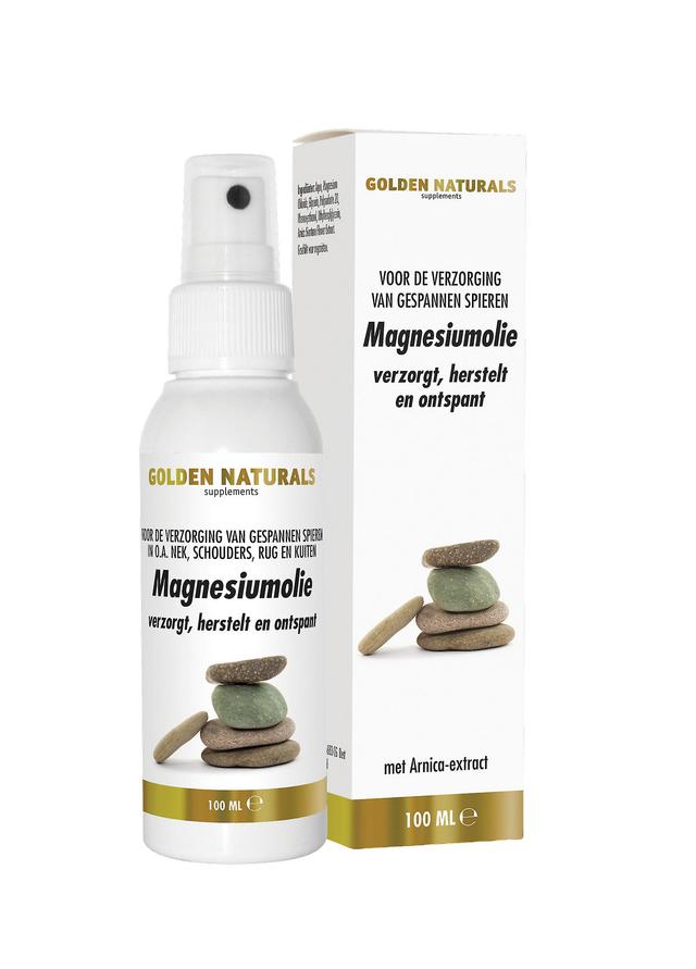 Golden Naturals Magnesium Oil Spray (100 milliliters) on Productcaster.