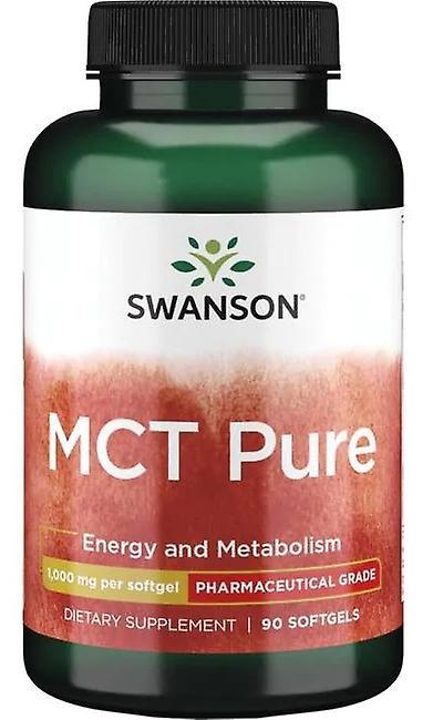 Swanson Mct Pure 1000 mg 90 Capsule 87614029955 on Productcaster.