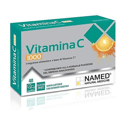 Named Vitamin C 1000 mg 40 tablets on Productcaster.