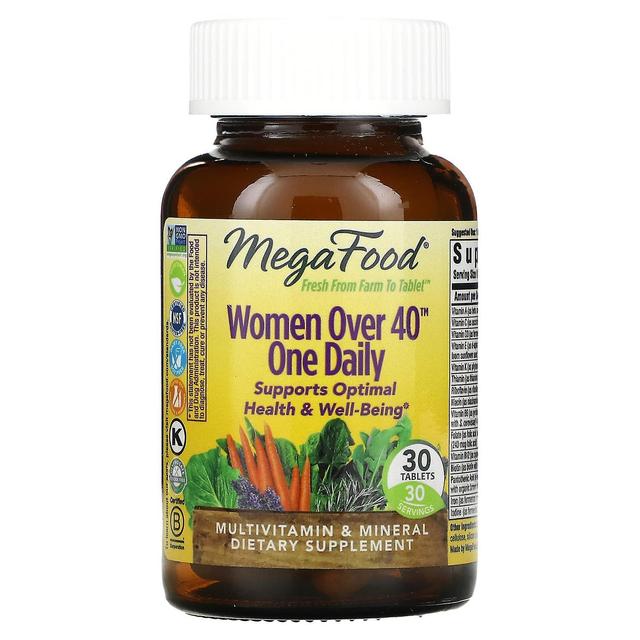 MegaFood, Women Over 40 One Daily, 30 Tablets on Productcaster.