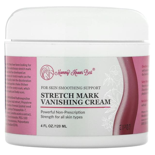 Mommy Knows Best, Stretch Mark Vanishing Cream, 4 fl oz (120 ml) on Productcaster.