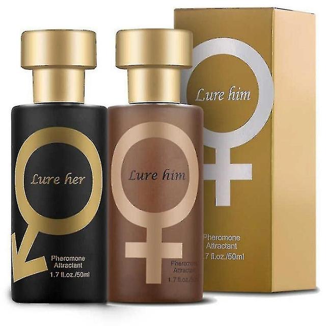 NAILAO To-pack Sexy Parfyme Unisex Frisk og langvarig Eau De Toilette Flirt Dating Pheromone Parfyme on Productcaster.