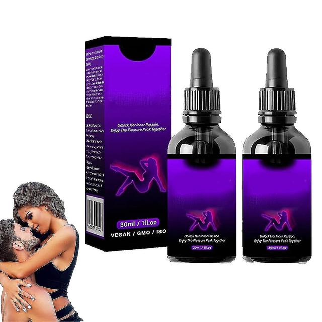 Titi Secret Happy Drops, Intimacy Boost Hormones Drops Enhancing Sensitivity And Pleasure, Promoting Relax, Pleasure Peak Drops For Women 2pcs - 30ml on Productcaster.