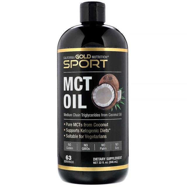 California Gold Nutrition, MCT Oil, 32 fl oz (946 ml) on Productcaster.