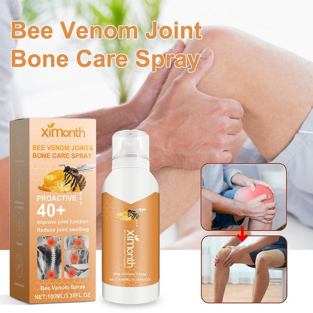 Zjrui Bee Venom Joint and Bone Therapy Spray,Therapy Spray for Joint and Bone,Bee Venom Gel Joint and Bone Therapy 2 Pcs on Productcaster.