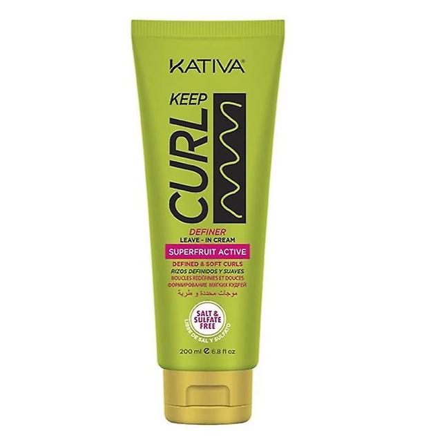 Kativa keep curl definer leave-in cream 200ml on Productcaster.