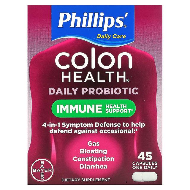 Phillips, Colon Health Daily Probiootti, 45 kapselia on Productcaster.