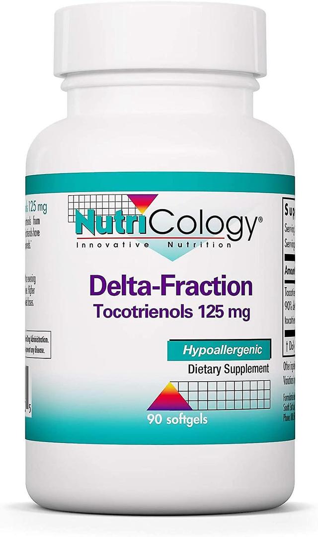 Nutricology Delta-Fraction Tocotrienols 125mg 90 Softgels on Productcaster.