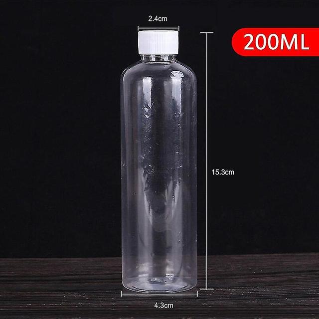 Sjioh 5-250ml Refillable Flasker Gjennomsiktig plast Parfyme Atomizer Tom Spray Bottle Portable Sprayer Atomizer Reise Tilbehør 200ml flasker on Productcaster.