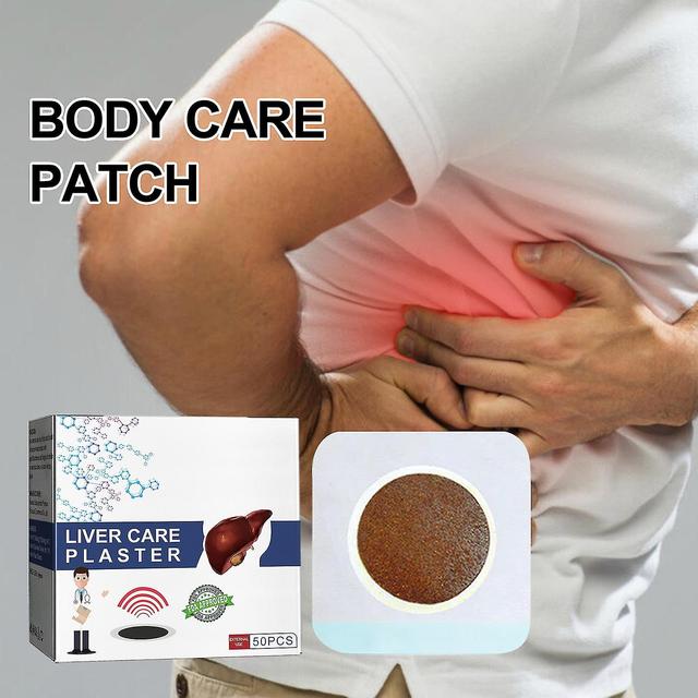 Liver Care Plaster, Improve Digestion Liver Care Stickers, Natural Ingredients Liver Care Patches, For Improving Liver's Detoxification 100 pcs on Productcaster.