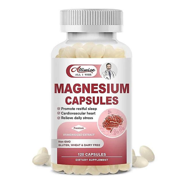 Magnesium Zinc Capsule for Support Muscle,Joint,and Heart Health Maximum Absorption Magnesium Glycinate SupplementTIB TIB . 60pcs on Productcaster.