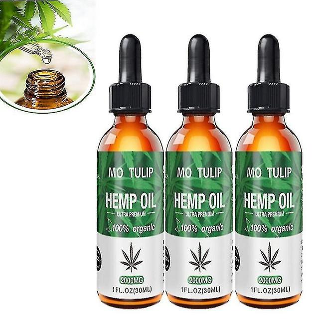 1-3pcs Herbal Oil For Pain Relief Anxiety Sleep Anti Inflammatory Extract Drops Massage Oil 100% Pure Therapeutic Grade Essential Oil ZUAN on Productcaster.