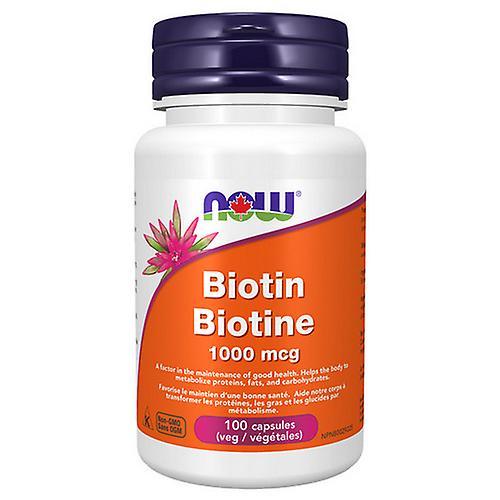 Now! Biotin,1,000 Mcg,100 VegCaps by Now on Productcaster.