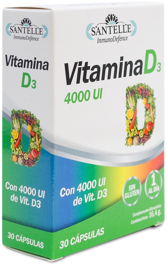 Santelle Vitamin D3 545 mg 30 capsules on Productcaster.