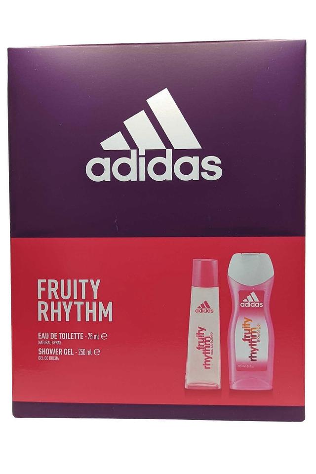 Fruity Rhythm by Adidas Eau de Toilette Spray 75ml Shower Gel 250ml on Productcaster.