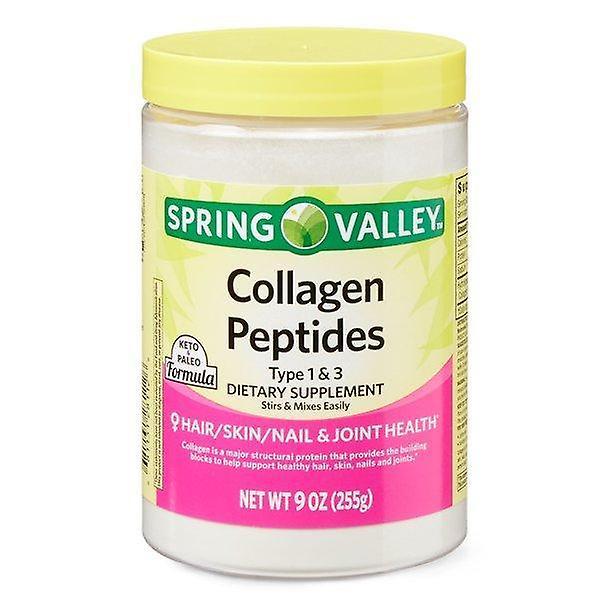 Spring valley collagen peptides powder, type 1 & 3, 9 oz on Productcaster.