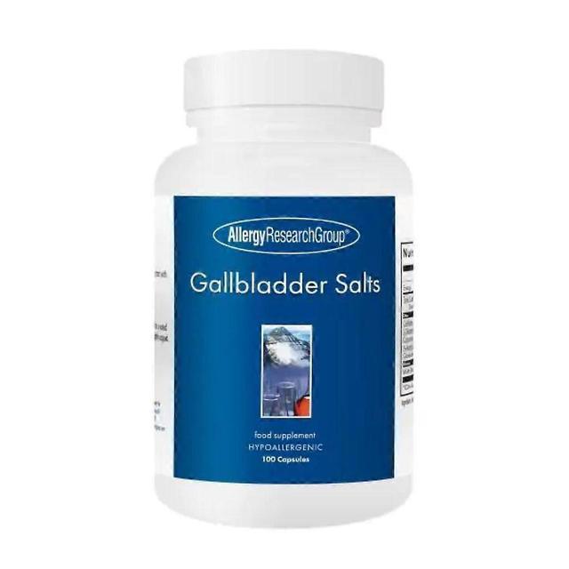 Allergy Research Group Gallbladder Salts 500mg Capsules 100 on Productcaster.