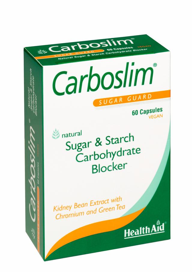 Health Aid Carboslim Sugar Guard - Plaquette thermoformée, 60 gélules on Productcaster.