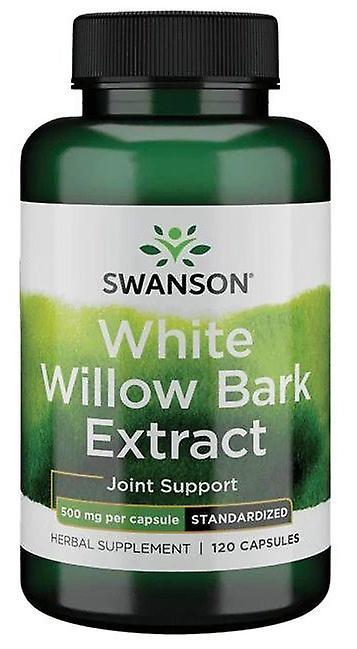 Swanson White Willow Bark Extract 500 mg 120 capsules on Productcaster.