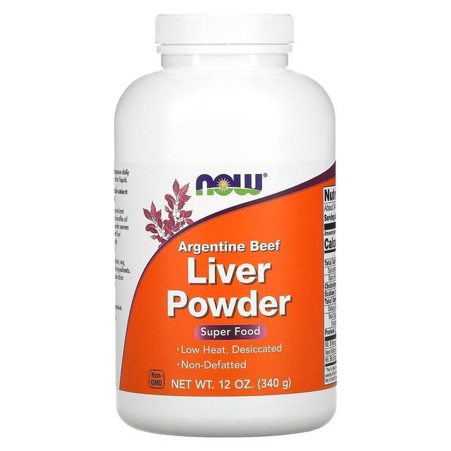 NOW Foods, Argentine Beef Liver Powder, 12 oz (340 g) on Productcaster.