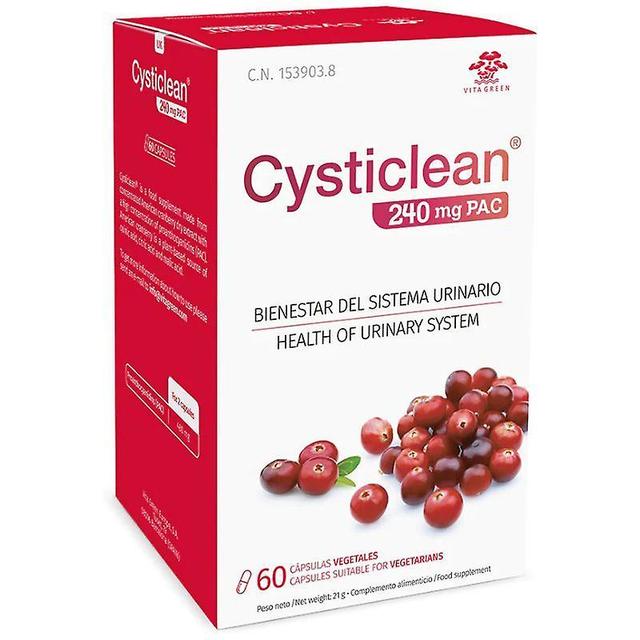 Cysticlean 240mg PAC Capsules 60 on Productcaster.