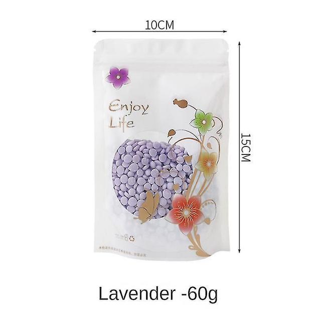 Sjioh 60g / bag Ropa que deja perlas de fragancia Fragancia de larga duración Ropa Perfume Lavadora Detergente para ropa Suministros Lavanda on Productcaster.