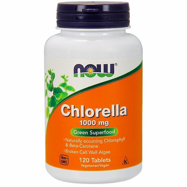 Now Foods Chlorella, 1000 mg, 120 Tabs (Pack of 2) on Productcaster.