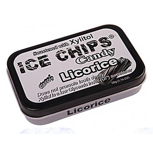 Ice Chips Candy, Licorice 1.76 oz (Pack of 3) on Productcaster.