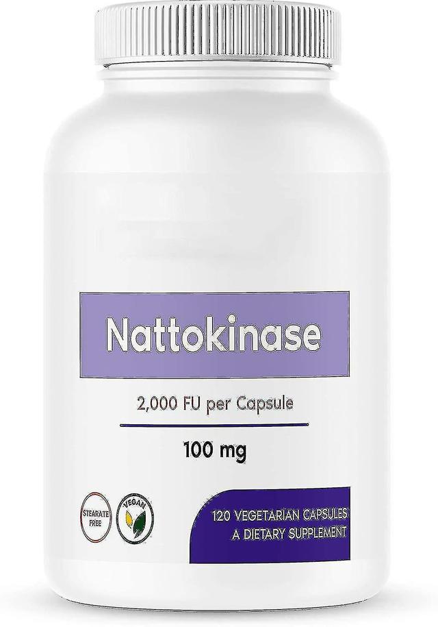 Nattokinase 120 vegetariánske kapsuly on Productcaster.