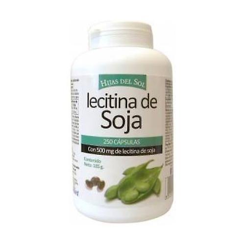 Hijas del Sol Soy lecithin 250 softgels of 500mg on Productcaster.