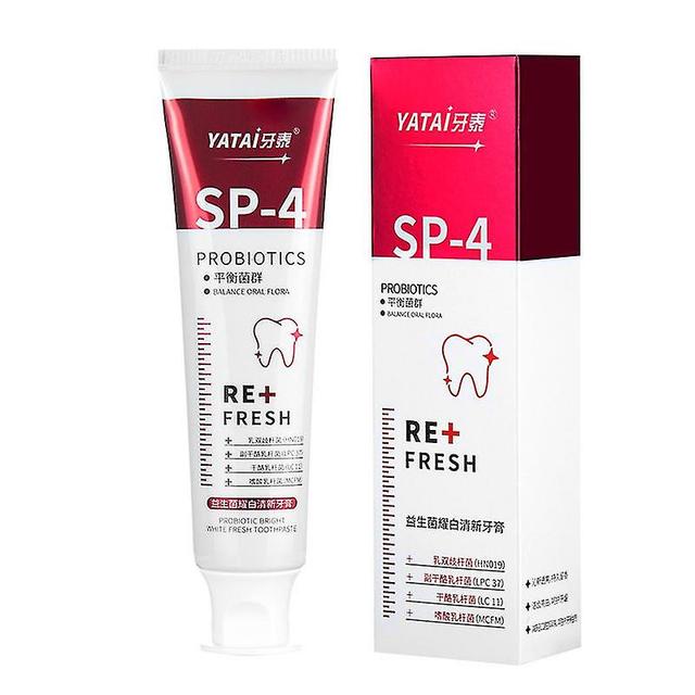 red2024 Nouveau dentifrice probiotique Sp-4, dentifrice Yayashi Sp-4 blanchissant ZD B2 rouge on Productcaster.