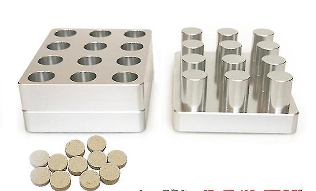 Household Small Powder Tablet Presser Pressing Machine Milk Powder Mould 12 holes on Productcaster.