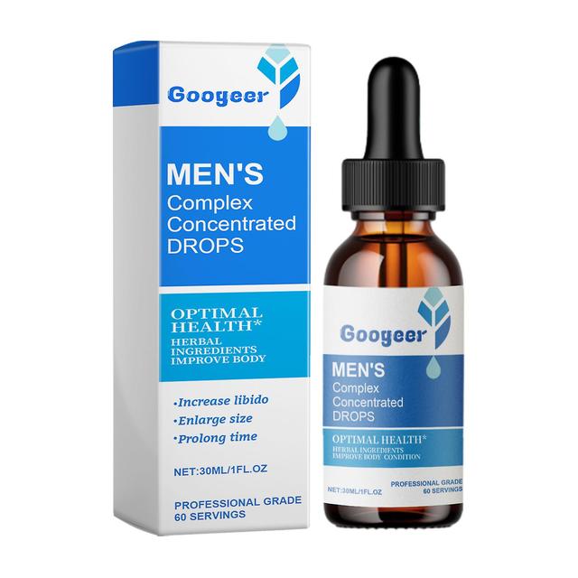 Men's Complex Concentrated Drops, Complex Men's Drops, Benefit Drops For Men, Secret Drops For Strong Men Male Growth Nutriti -GSL 2 pcs on Productcaster.