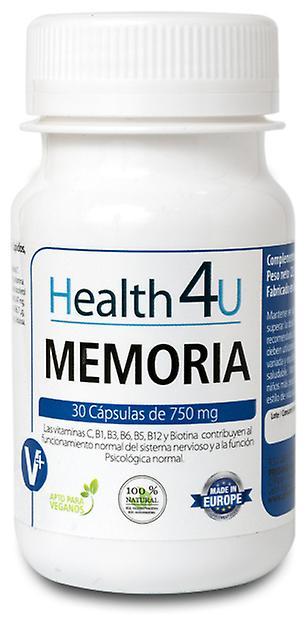 Health 4U Memory 30 Capsules on Productcaster.