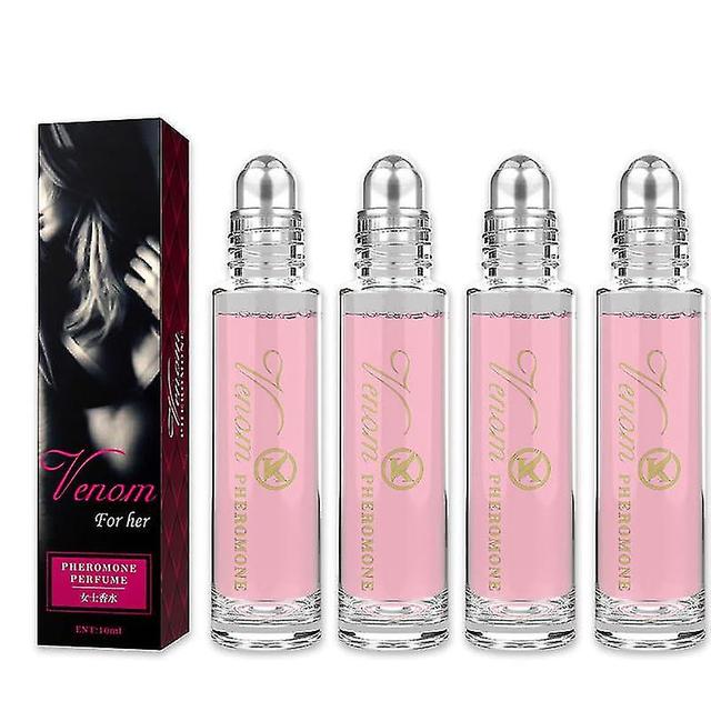 Venom Flavor Pheromone Perfume, Scents Pheromones for Women, and Men, Women's Fragrances(4pcs Male)_May 4pcs Female on Productcaster.